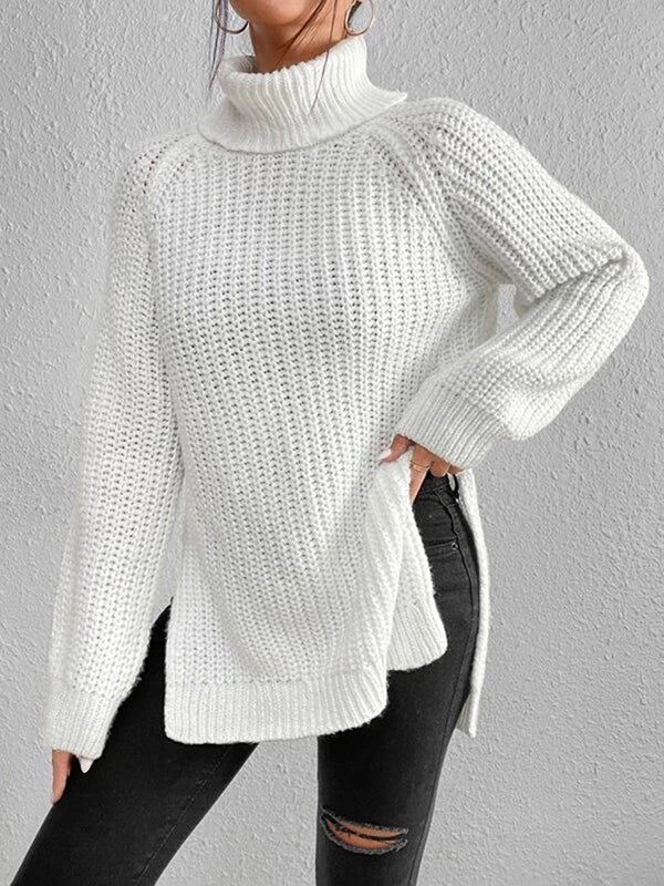 Ashlee | Chunky Knit Turtleneck Sweater