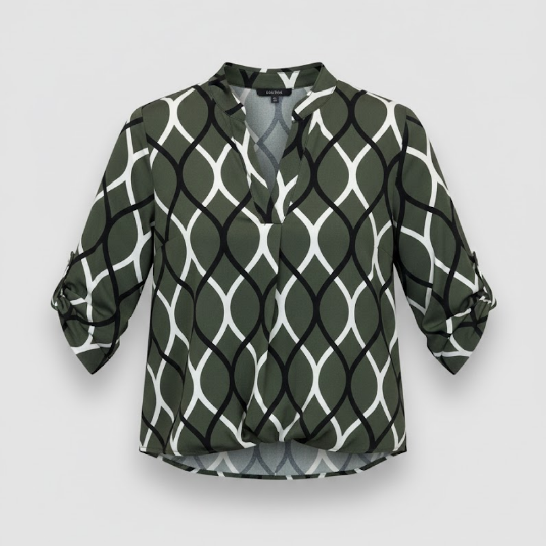 Noor | Modern Graphic Blouse