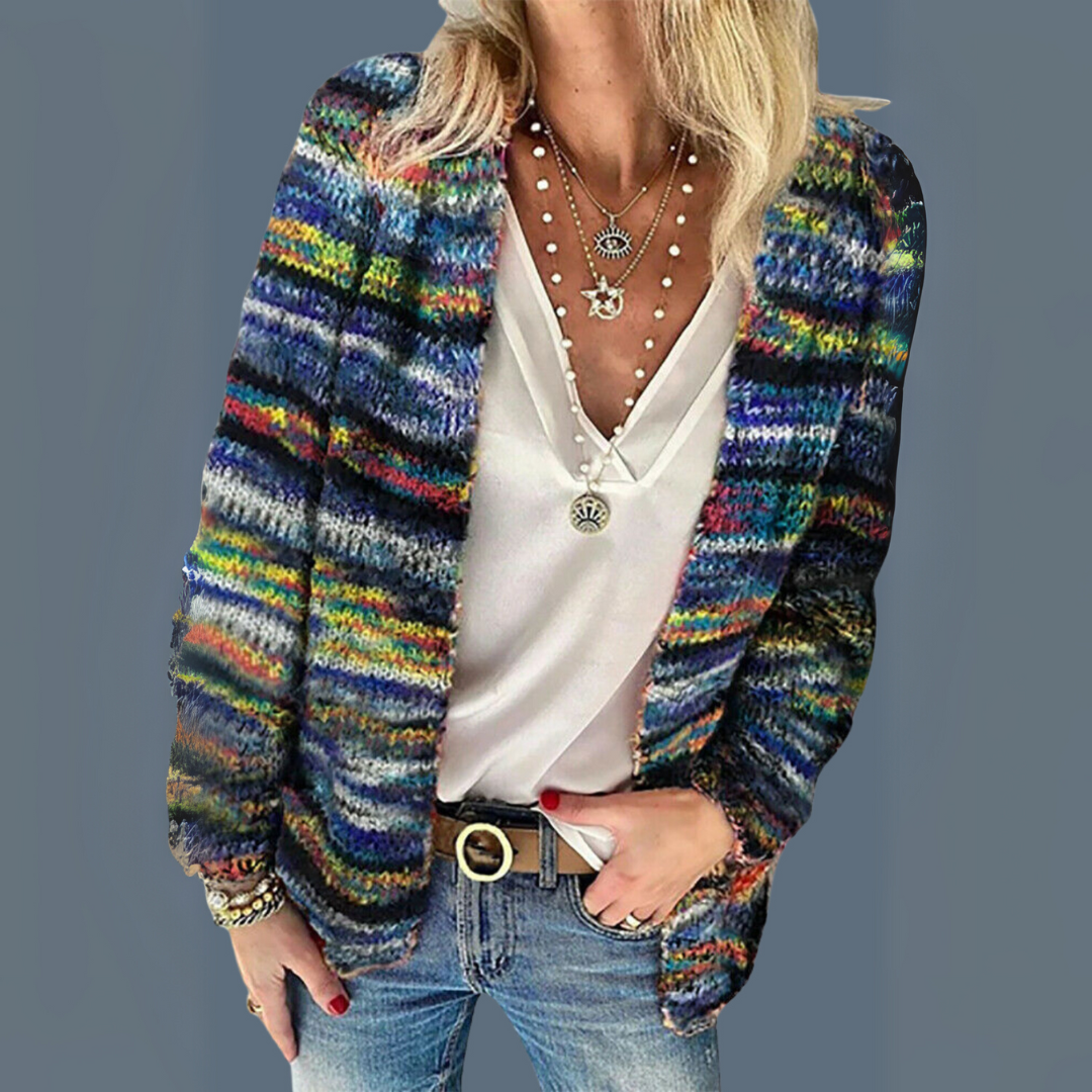Penelope | Multicolor Knit Sweater