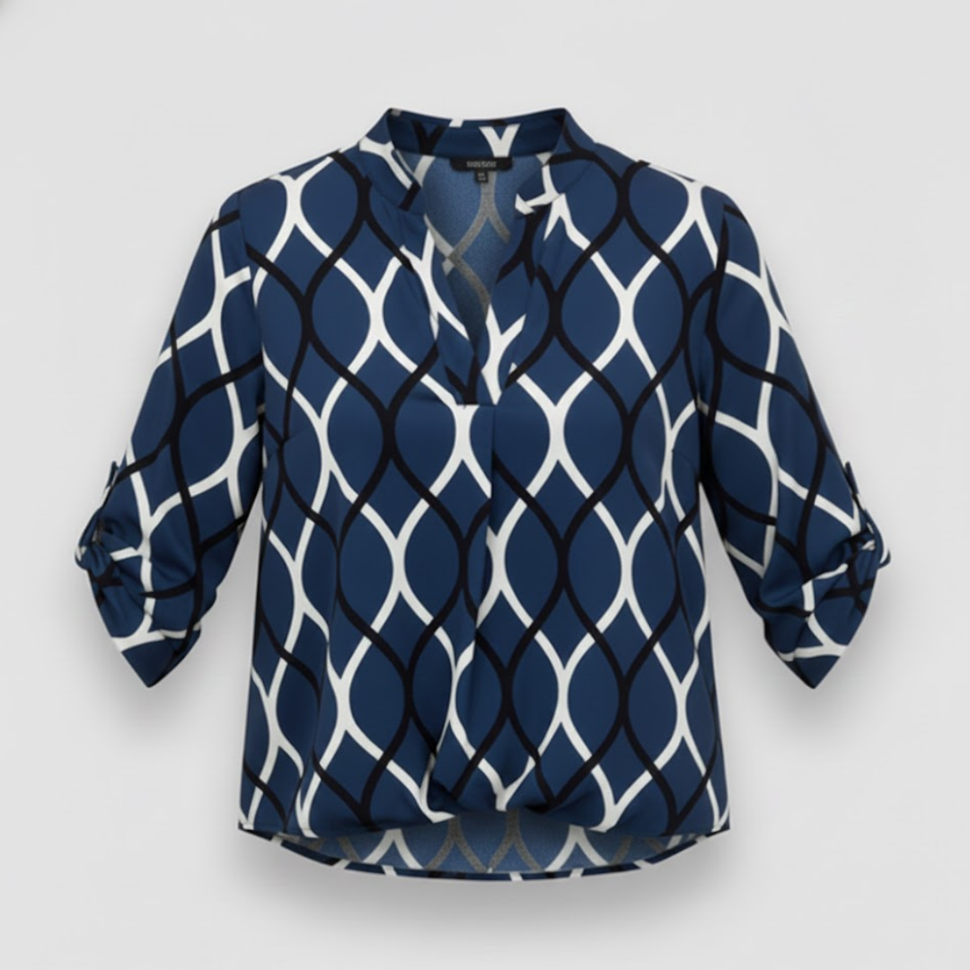 Noor | Modern Graphic Blouse