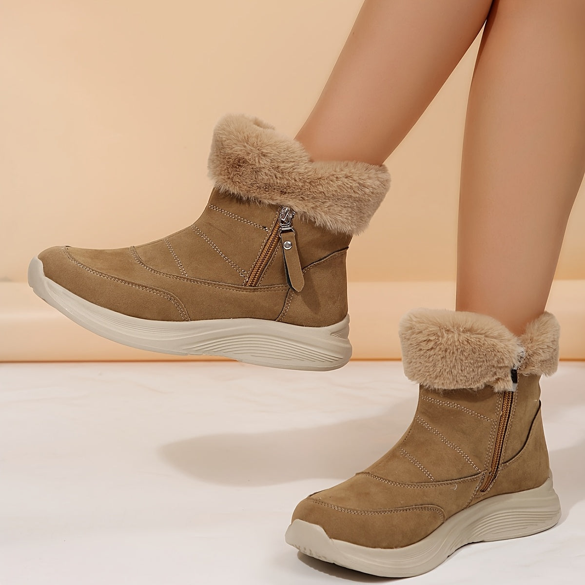 Luma | Ultra Warm Faux Suede Winter Boots