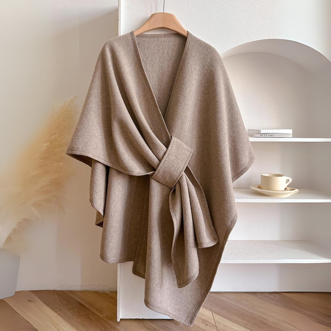 Ellie | Fleece Drape Shawl