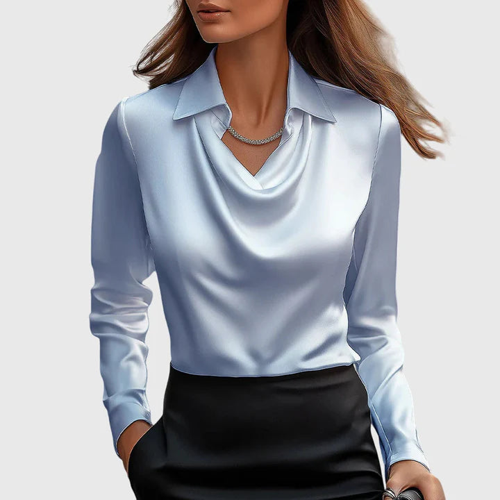 Lara | Women’s Satin Loose Shirt