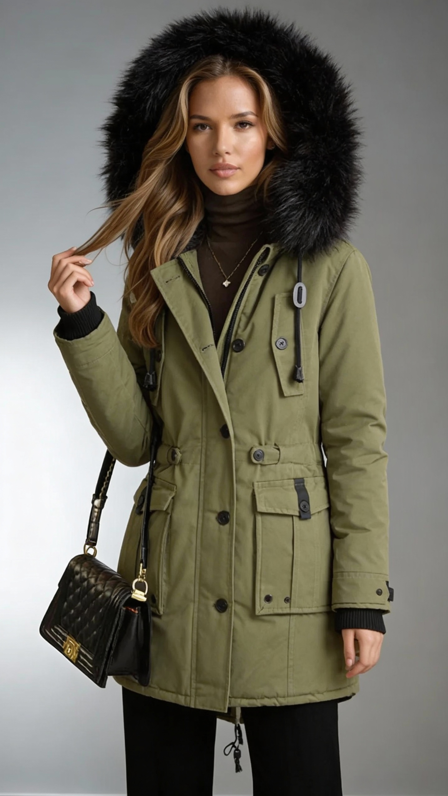 Charlotte | Women’s Warm Hooded Winter Coat
