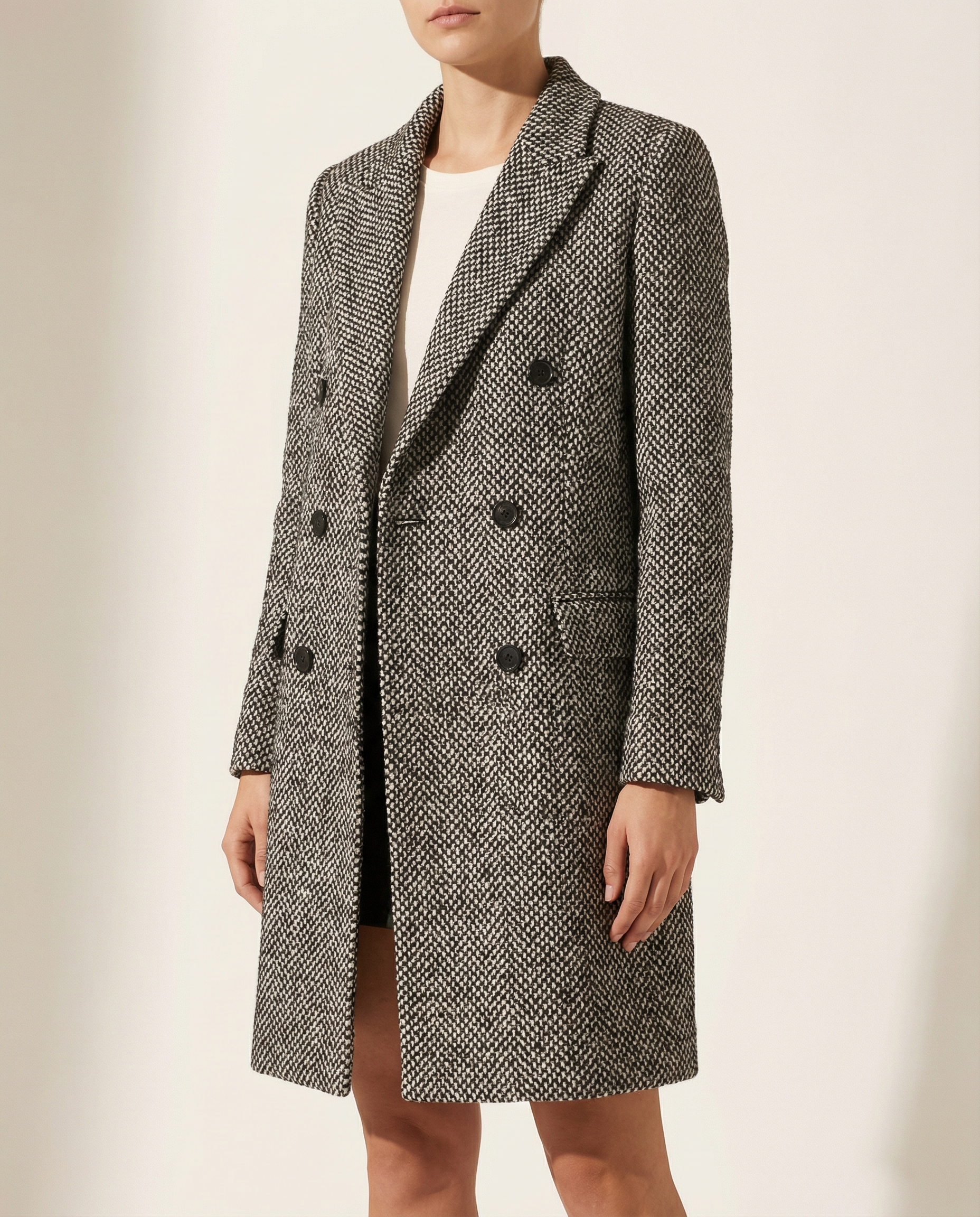 Jenna | Women’s Woolen Plaid Jacket