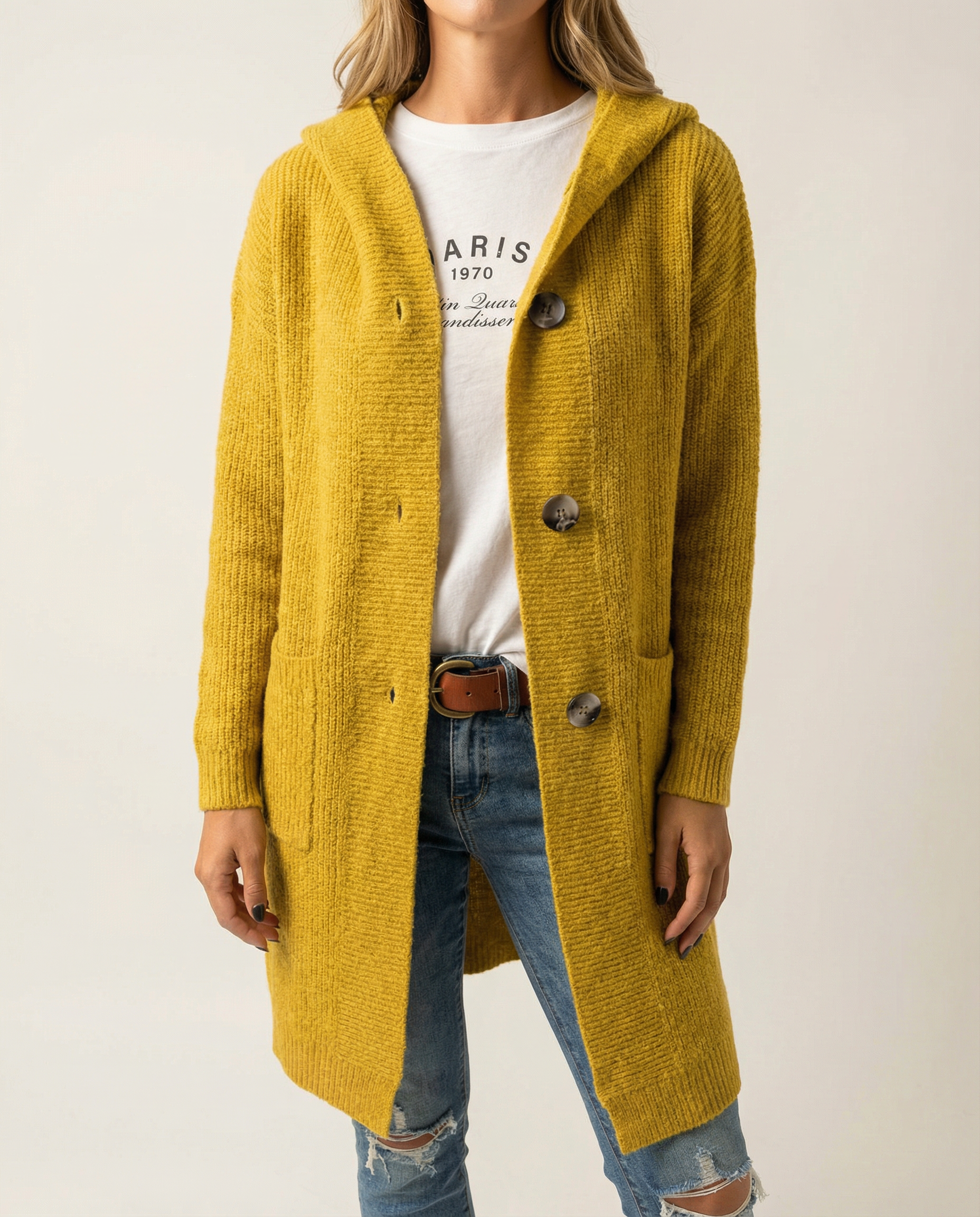 Diana | Women’s Hooded Knit Cardigan