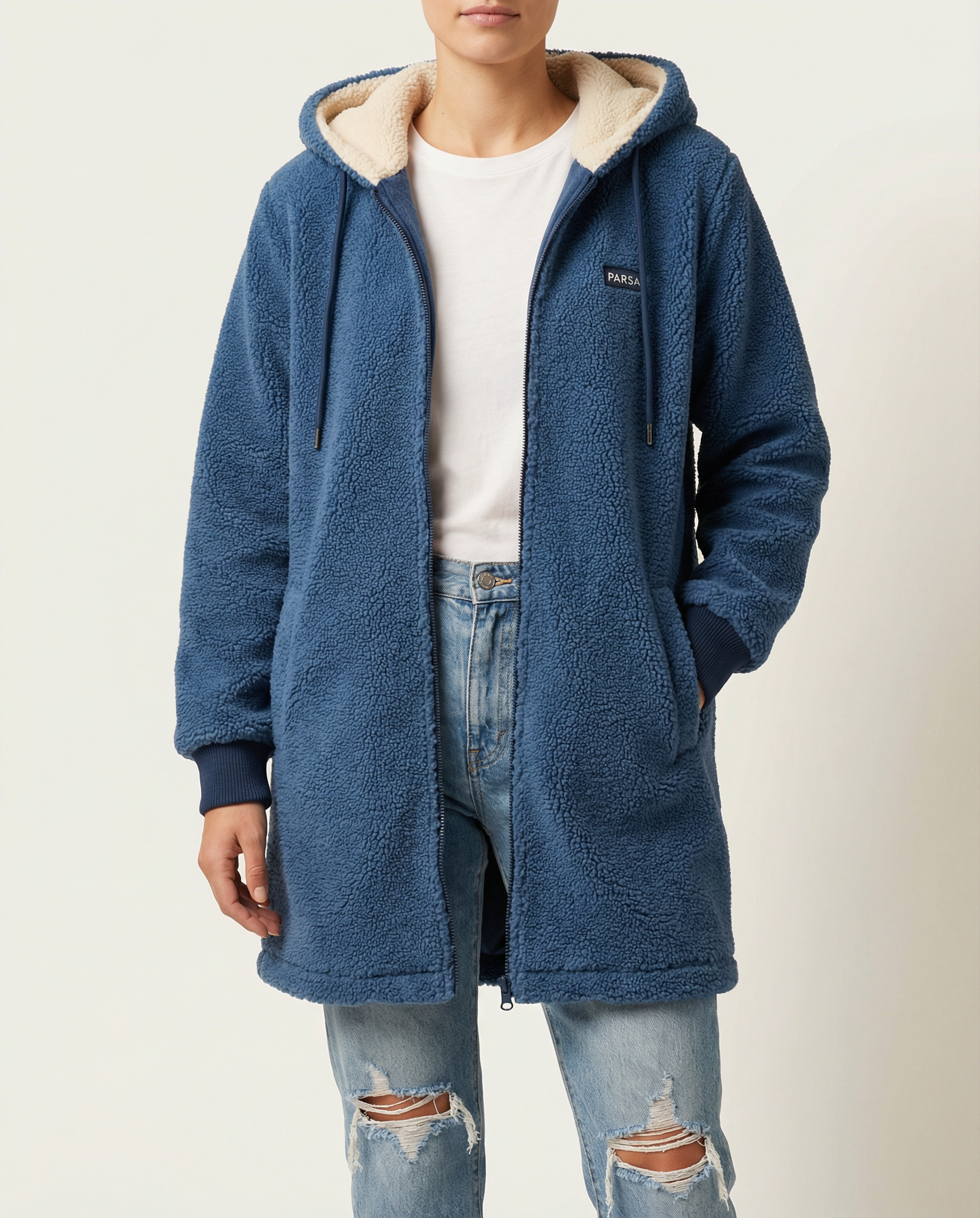 Lisa | Cozy Fleece Hooded Jacket