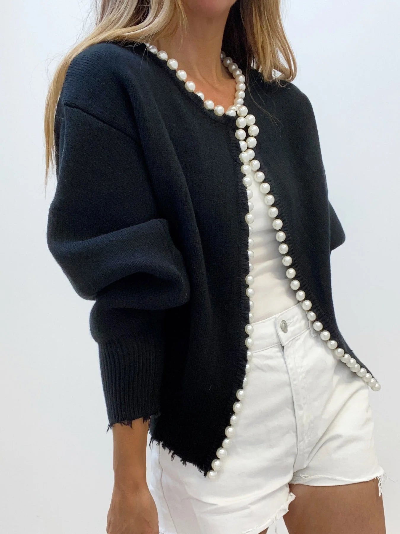 Nina | Women’s Pearl Knit Sweater