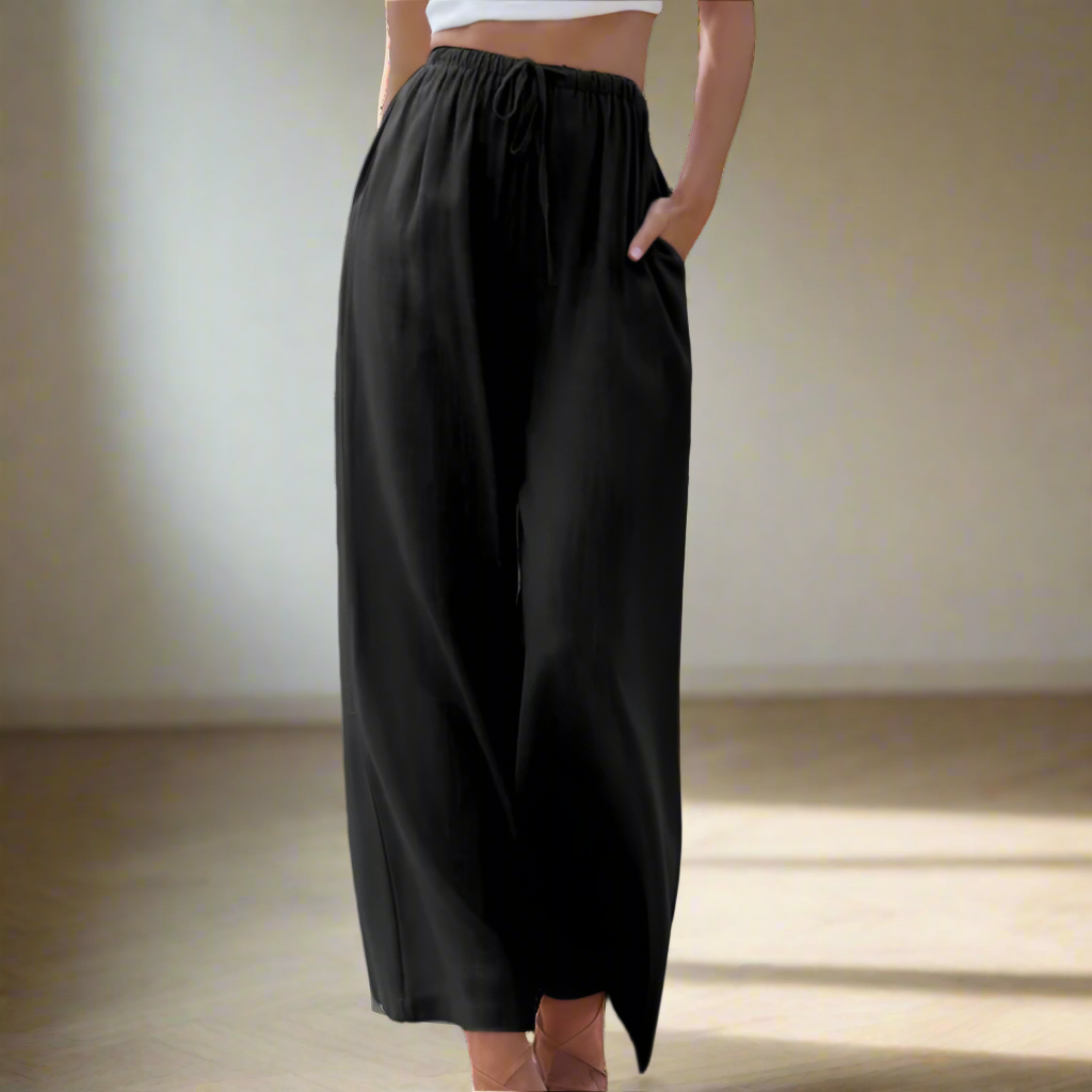 Zoe - Elegant Cotton Trousers