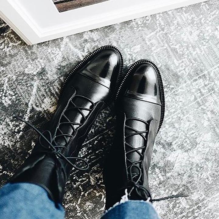 Harper | Premium Leather Comfort Boots