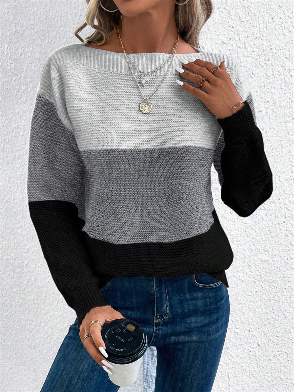 HAILEY | Colorblock Sweater
