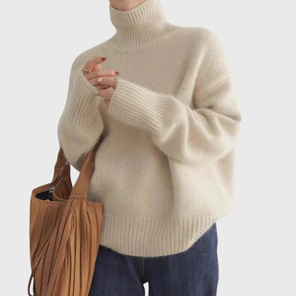 Jade | Women’s Turtleneck Knit Sweater