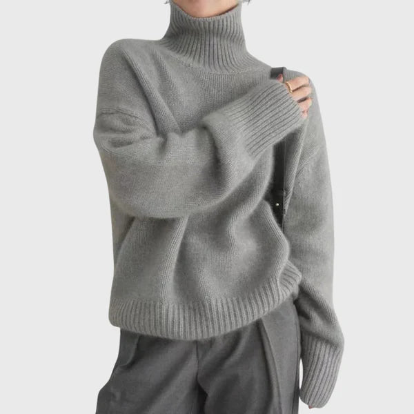 Jade | Women’s Turtleneck Knit Sweater