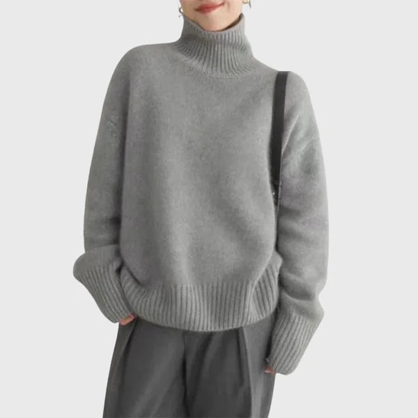 Jade | Women’s Turtleneck Knit Sweater