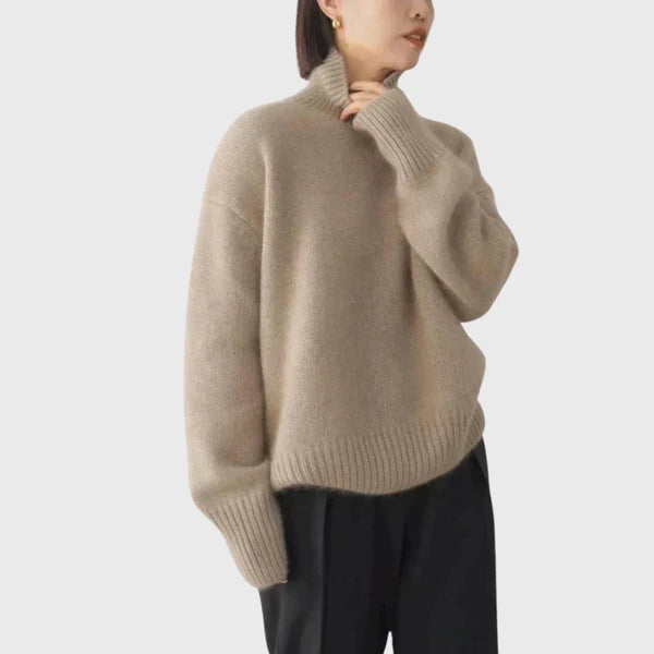 Jade | Women’s Turtleneck Knit Sweater