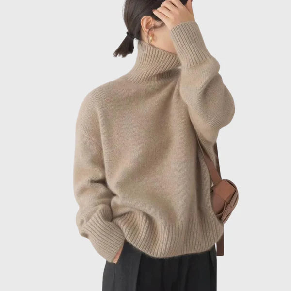 Jade | Women’s Turtleneck Knit Sweater