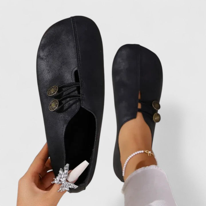 Sienna | Minimalist Suede Flats