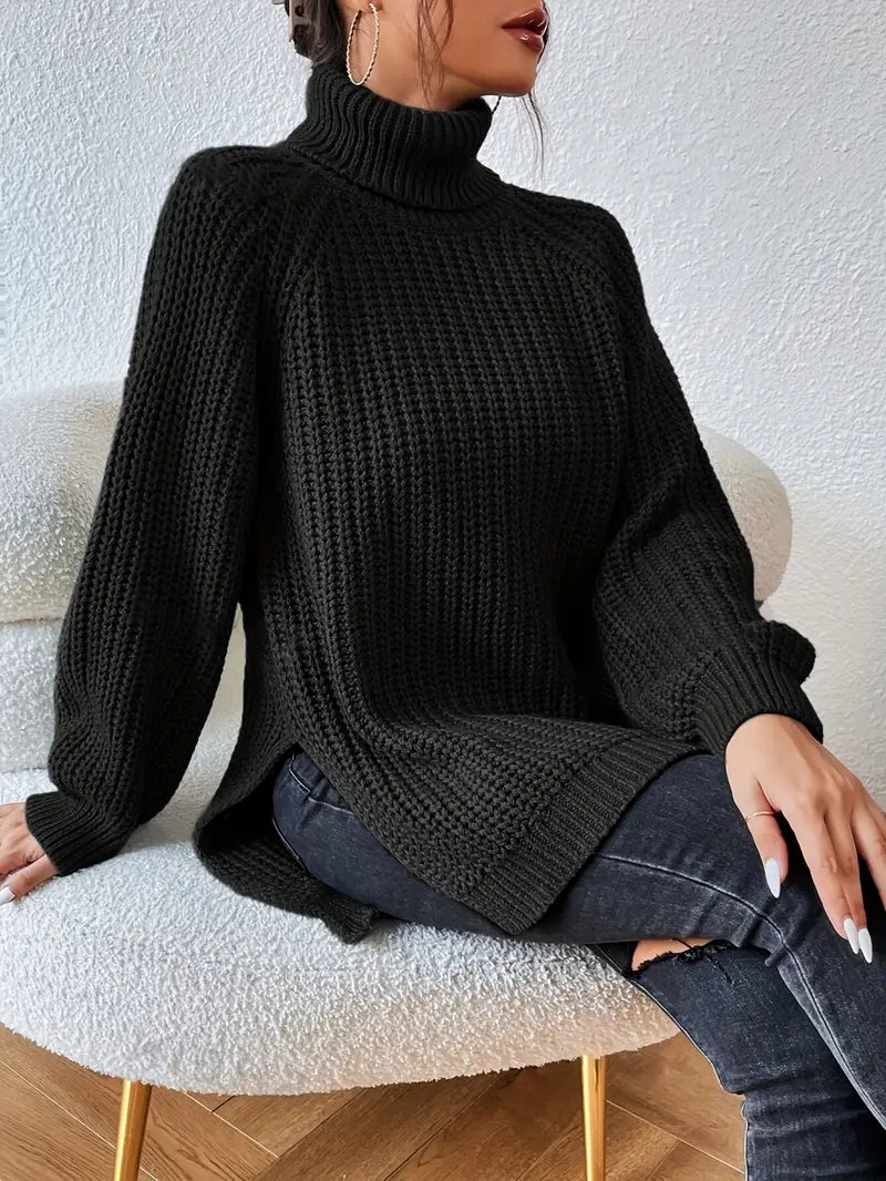 Lavendel | Luxury Turtleneck Sweater