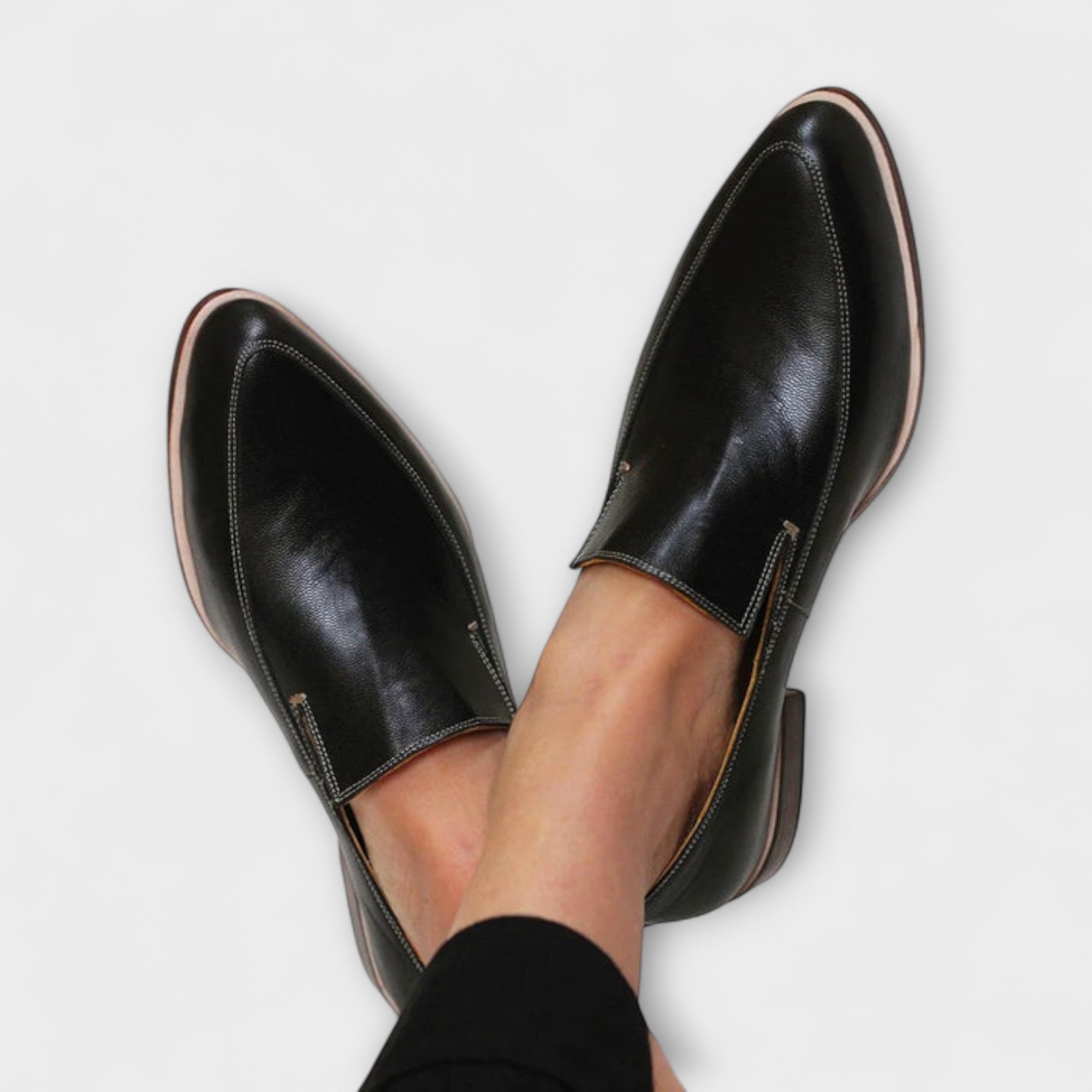 Reese | Sleek Black Loafers