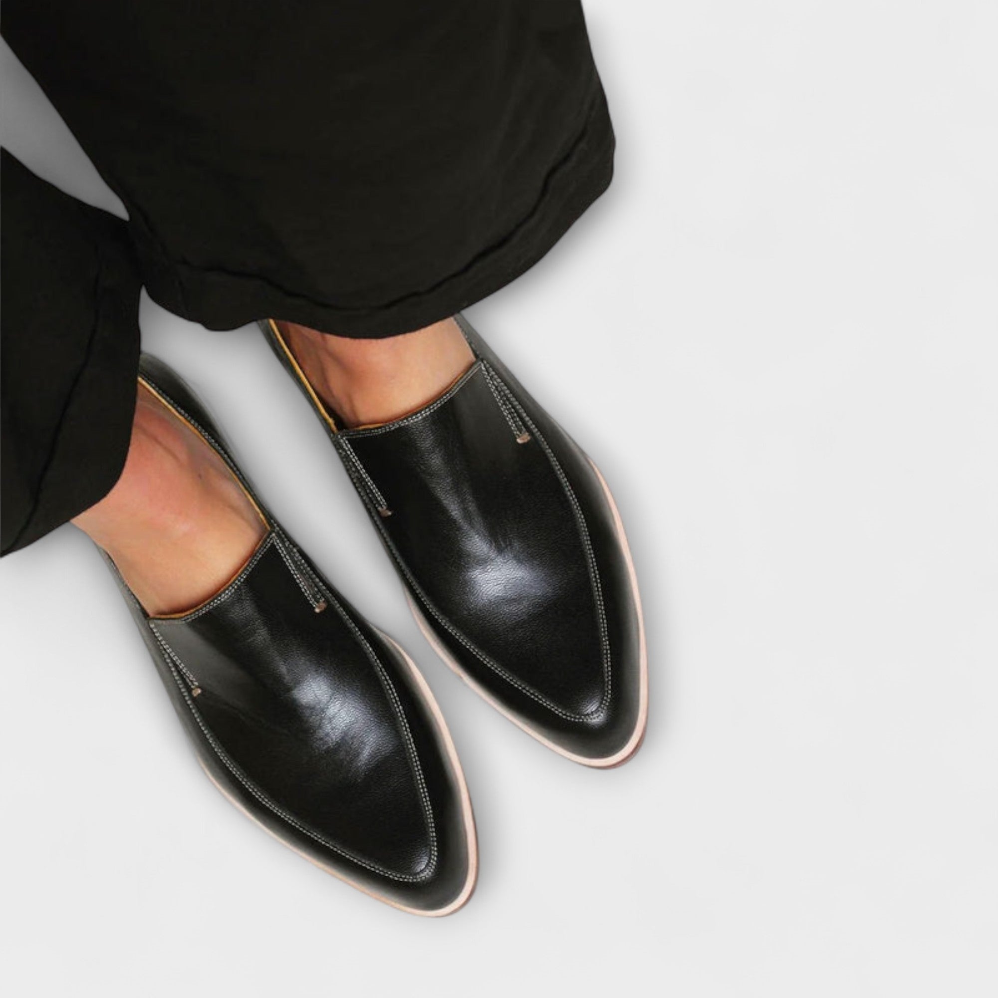 Reese | Sleek Black Loafers