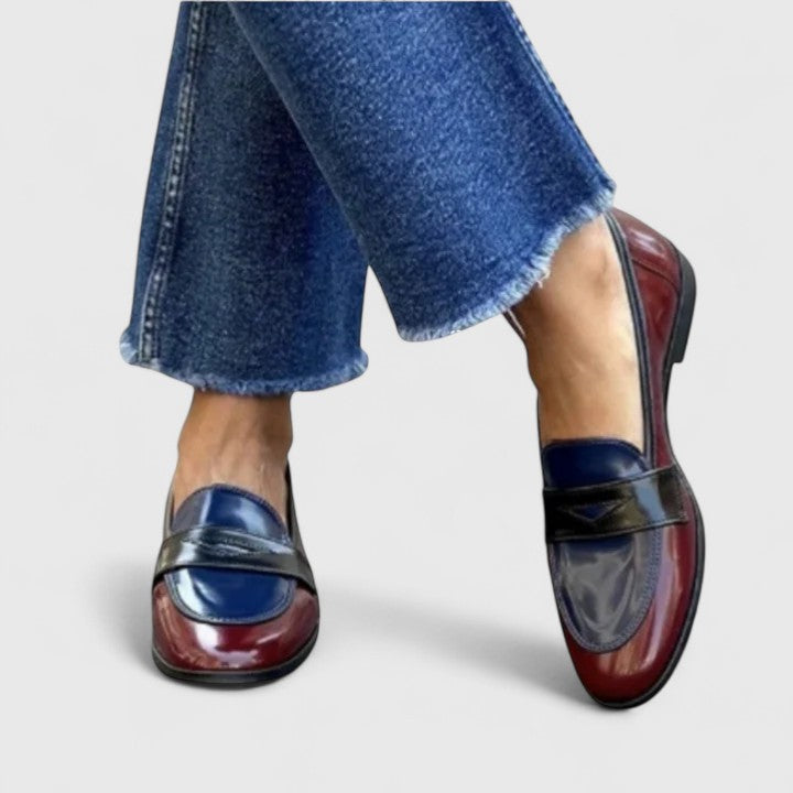 Camilla | Two-Tone Loafers