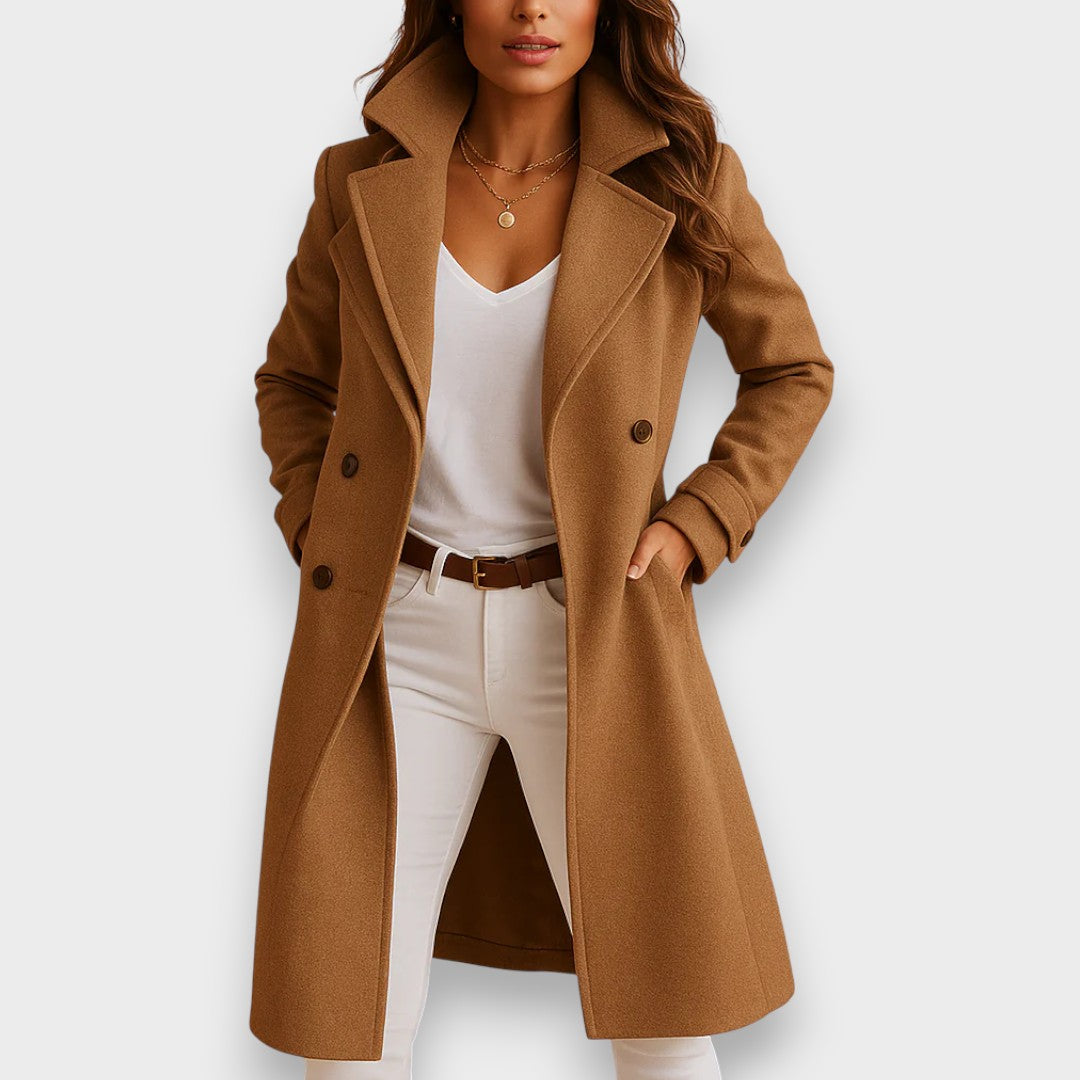 AMARA™ – Elegant Wool Coat
