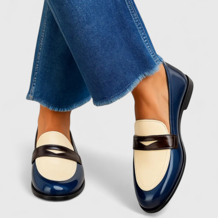 Camilla | Two-Tone Loafers