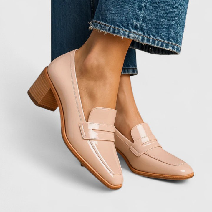 Valentina | Classic Heeled Loafers