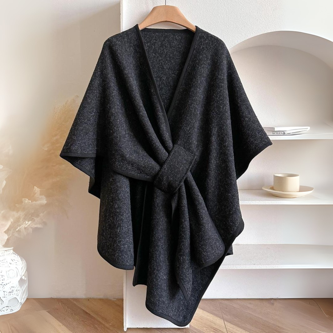 Ellie | Fleece Drape Shawl