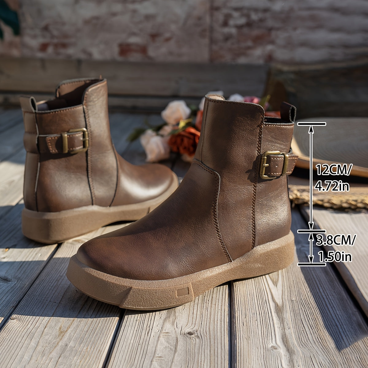Isolde | Brunswick Leather  Boots