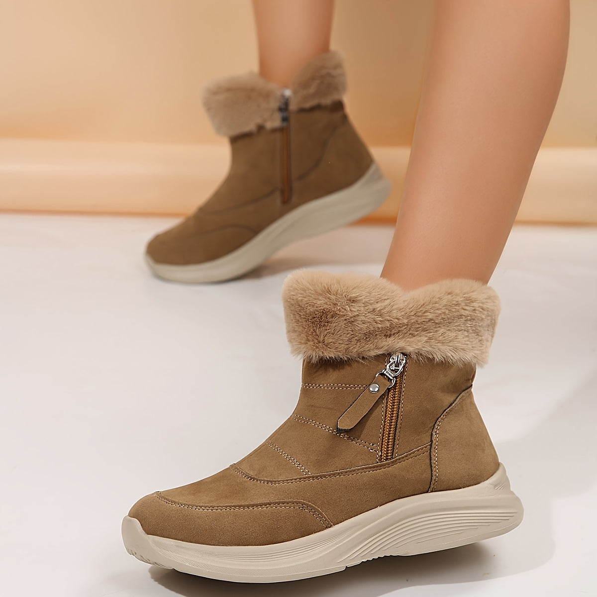 Luma | Ultra Warm Faux Suede Winter Boots