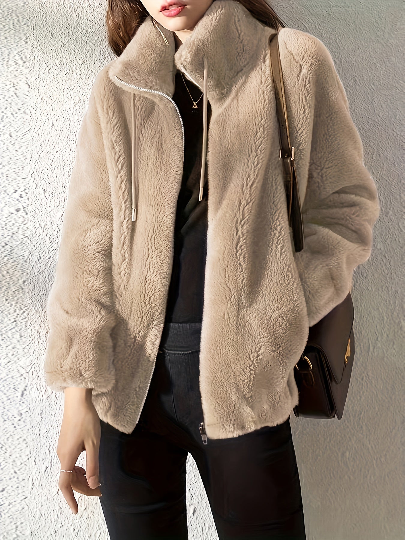 AVELORA |  Cozy Zip Jacket
