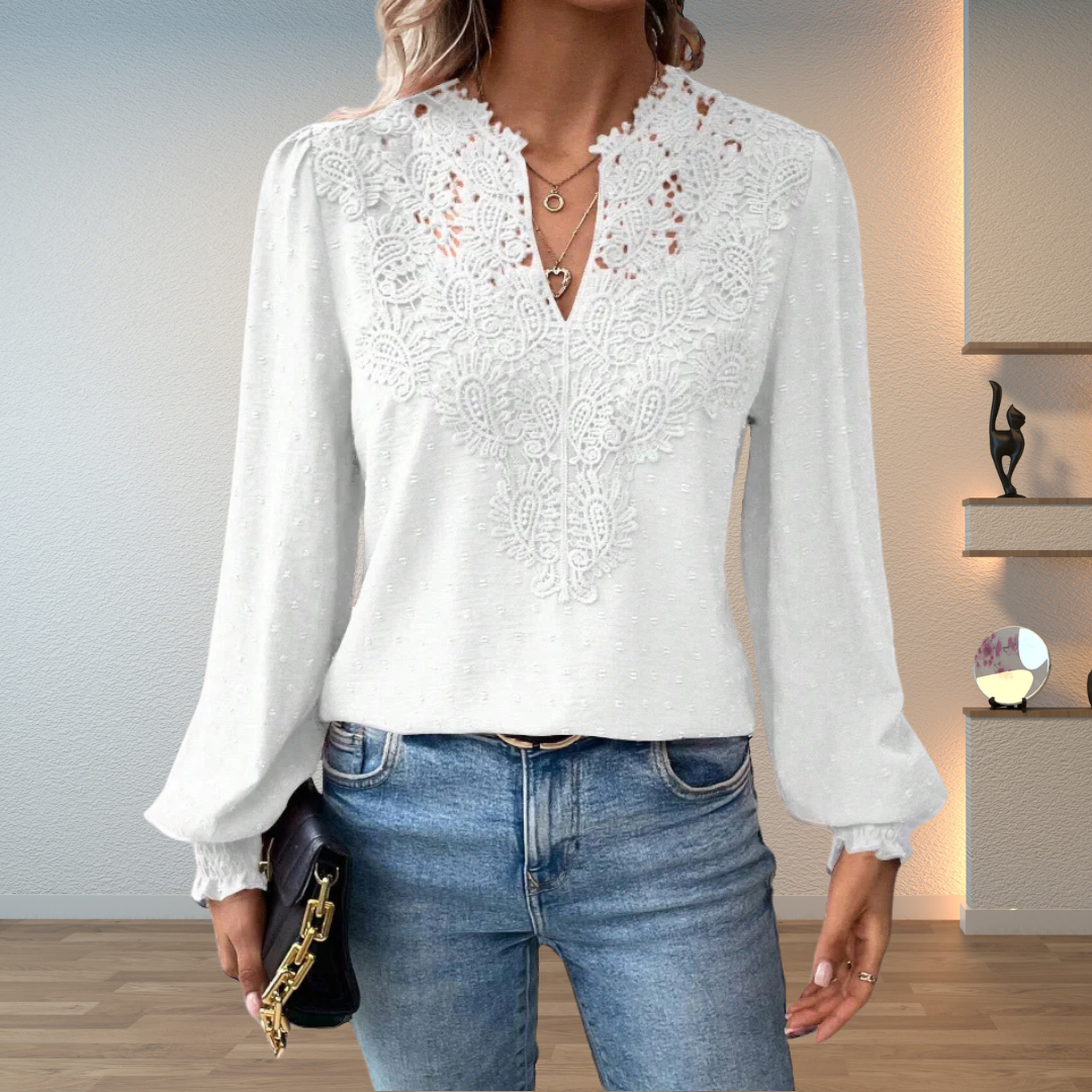 Louise | Lace Detail Sweater