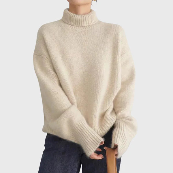 Jade | Women’s Turtleneck Knit Sweater