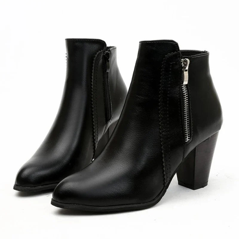 Caroline | Elegant Heeled Boots