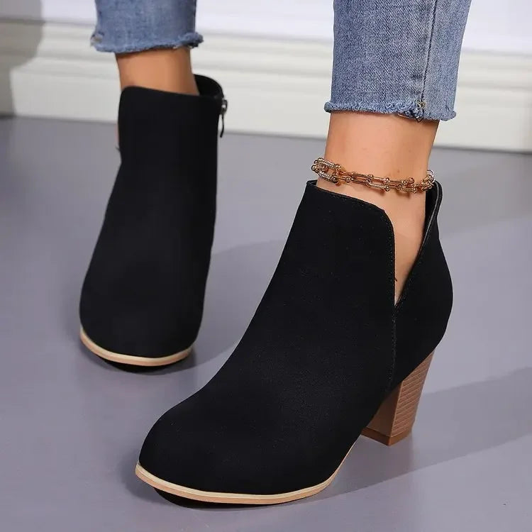 Sophia | Elegant Suede Ankle Boots