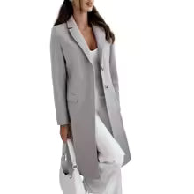 Elegant Women’s Woolen Coat