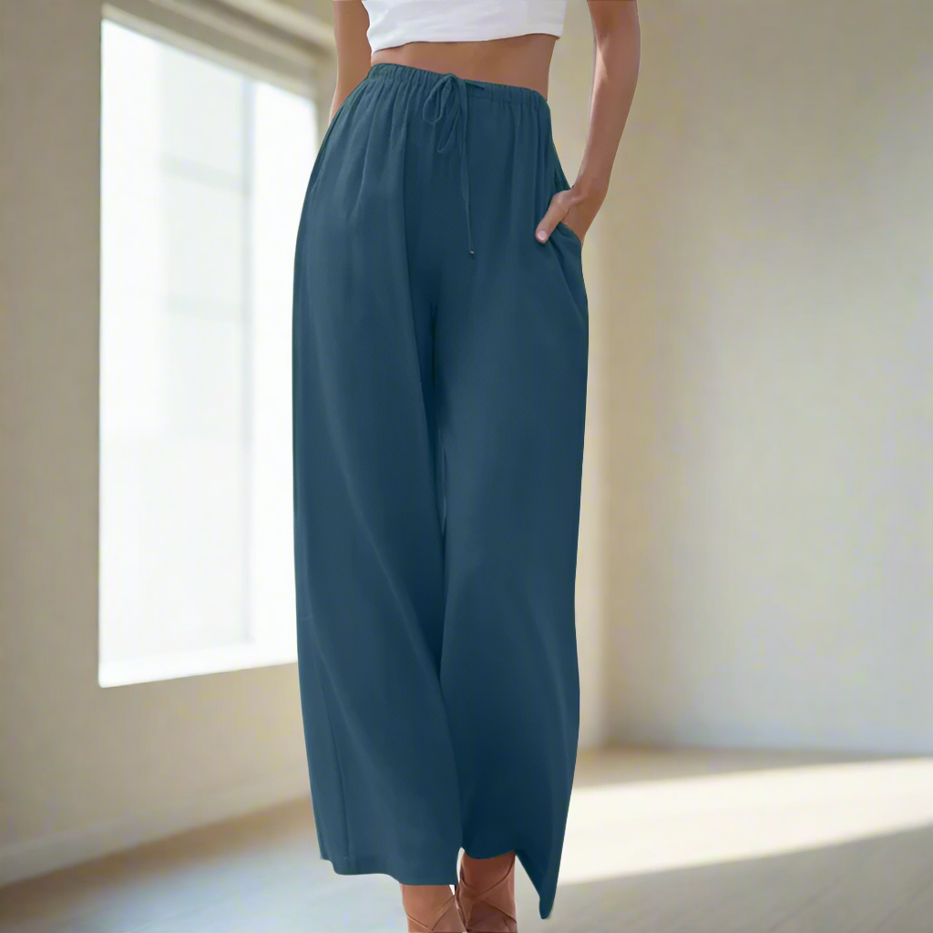 Zoe - Elegant Cotton Trousers
