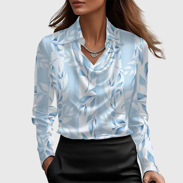 Lara | Women’s Satin Loose Shirt