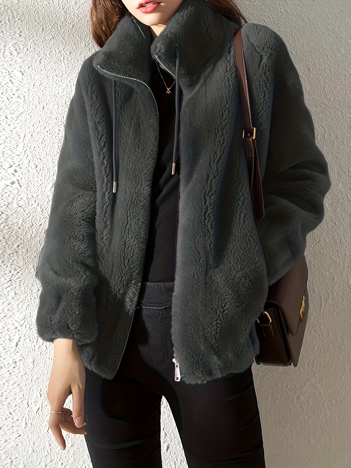 AVELORA |  Cozy Zip Jacket