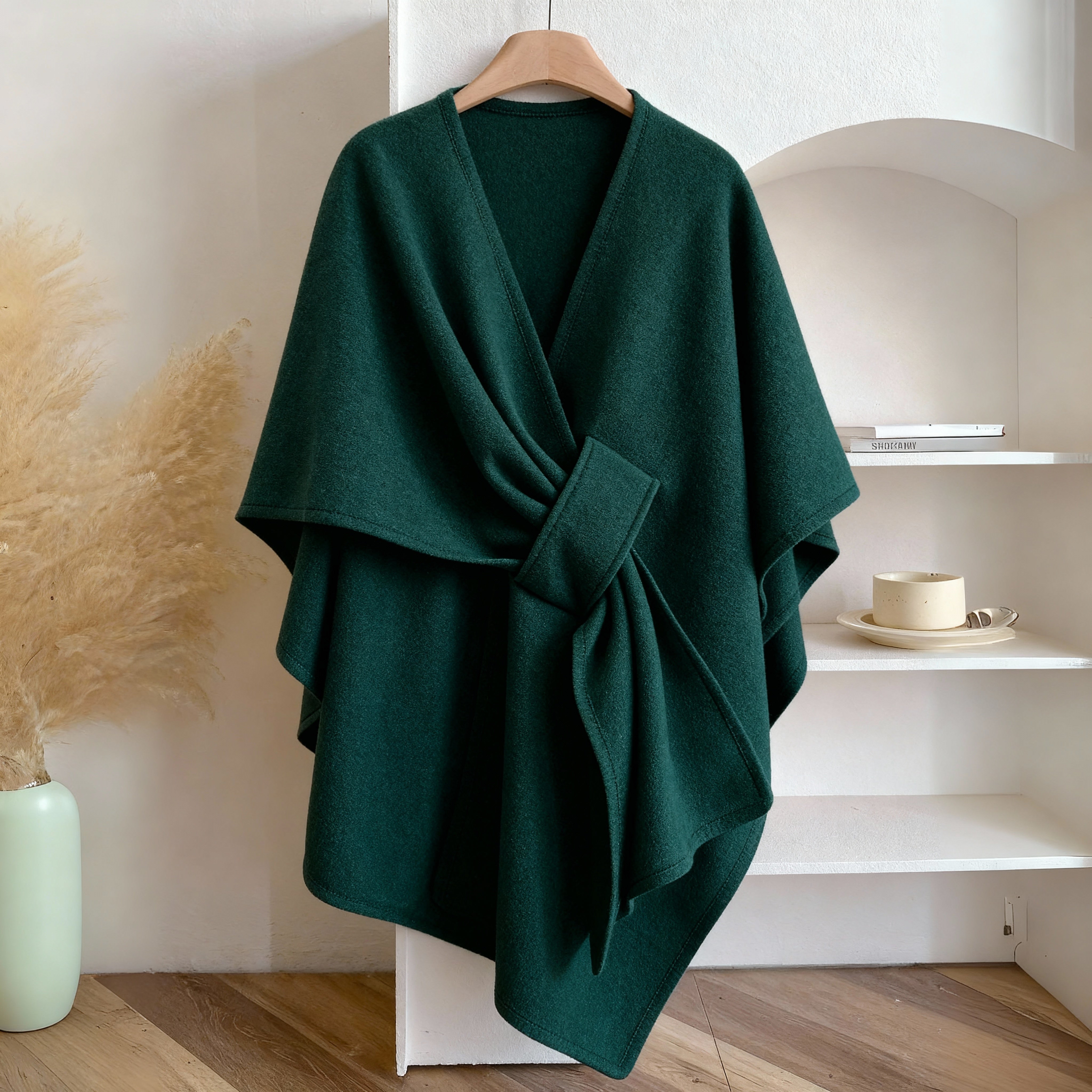 Ellie | Fleece Drape Shawl
