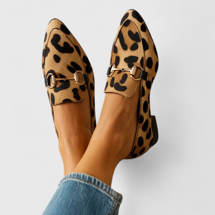 Sofia | Leopard Print Loafers